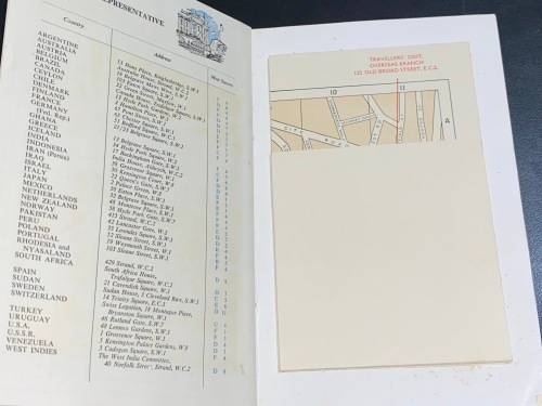 A GUIDE TO LONDON WITH FOLD OUT MAP BY MIDLAND BANK LIMITED