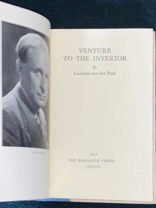 VENTURE TO THE INTERIOR BY LAURENS VAN DER POST