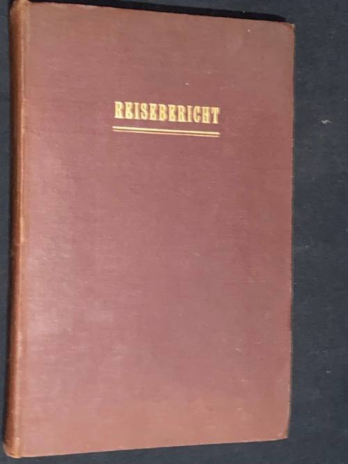 1950`S REISEBERICHT (TRAVELOGUE) OF GERMAN LADY ON VARIOUS CRUISES UP THE COAST OF AFRICA TO EUROPE
