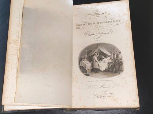 HISTOIRE DE NAPOLEON BONAPARTE PAR AMEDEE GABOURD 1851