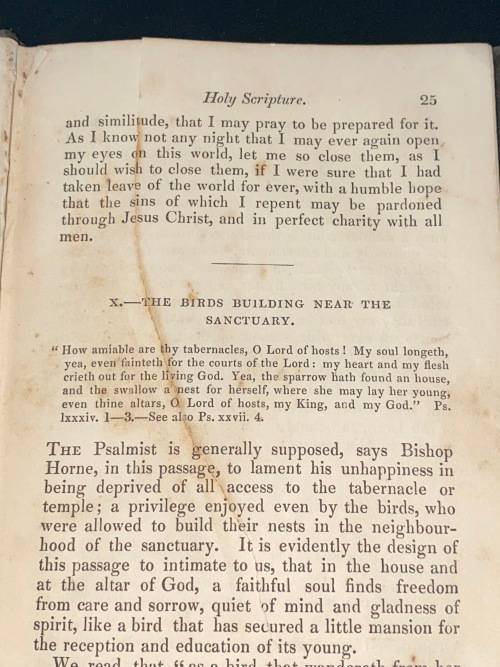 SIMILITUDES USED IN HOLY SCRIPTURE BY THE RIGHT REV. W.J. TROWER 1848