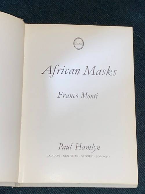 AFRICAN MASKS BY FRANCO MONTI