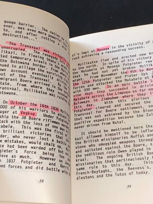 BOERESTAAT THE POLITICAL BESTSELLER BY ROBERT VAN TONDER FIRST ENGLISH EDITION