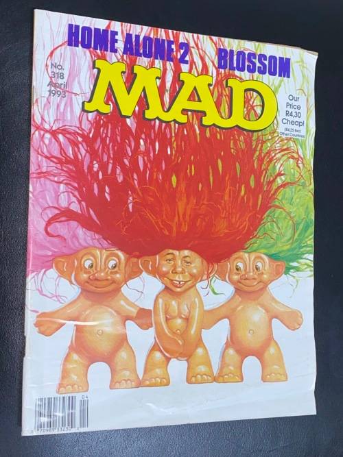 MAD COMIC #318  APRIL 1993 SA EDITION