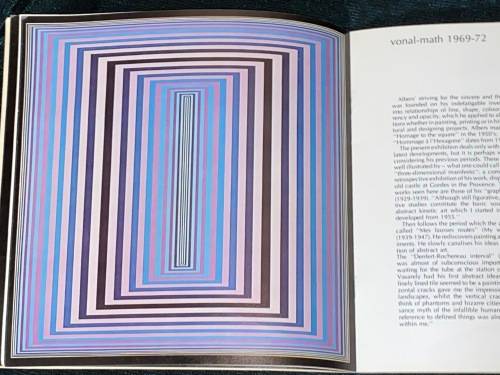 VICTOR VASERELY VINTAGE EXHIBITION CATALOGUE