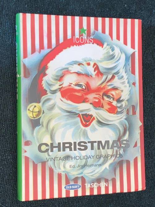 TASCHEN ICONS CHRISTMAS VINTAGE HOLIDAY GRAPHICS