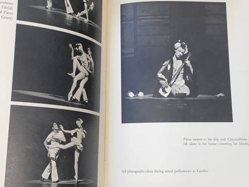 BALLET AND CAMERA SADLER`S WELL DANCERS BEHIND AND ON STAGE BY JOHN HART