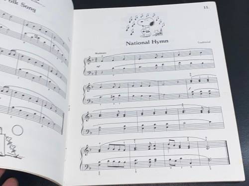 SNOOPY`S  EASY PIANO ALBUM SHEET MUSIC