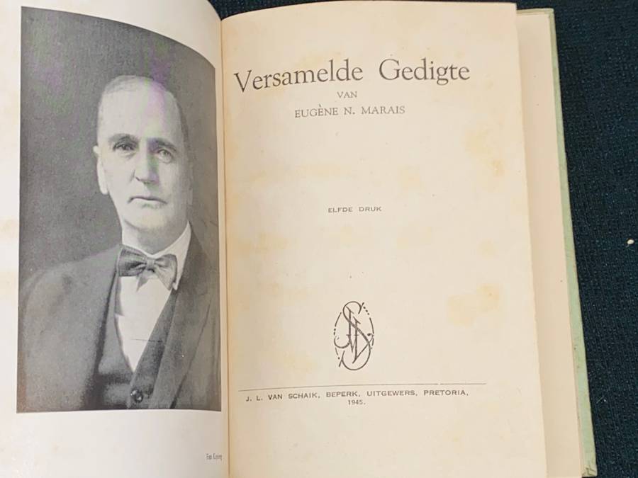 VERSAMELDE GEDIGTE DEUR EUGENE N. MARAIS 1945