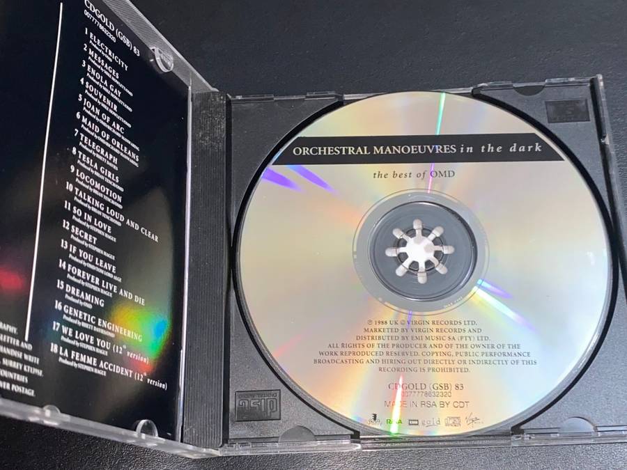 ORCHESTRAL MANOEUVRES IN THE DARK THE BEST OF OMD CD