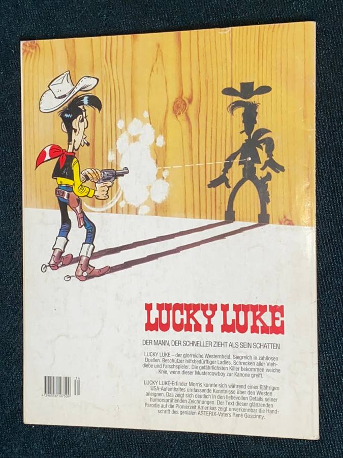 LUCKY LUKE STACHELDRAHT AUF DER PRARIE