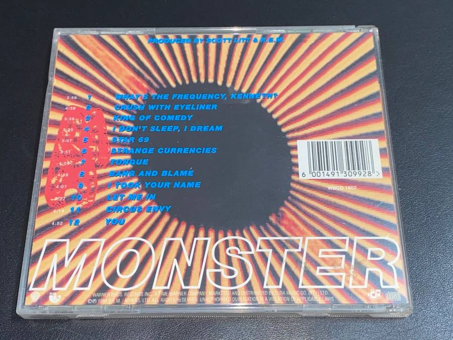 R.E.M. MONSTER CD