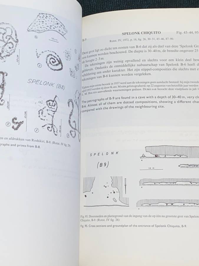 THE PREHISTORIC ROCK DRAWINGS OF BONAIRE AND CURACAO SIGNED
