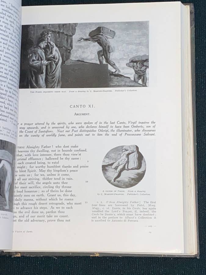 THE VISION OF DANTE ALIGHIERI FLORENTINE EDITION