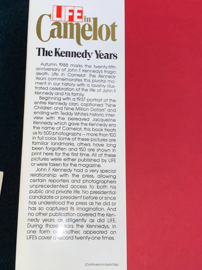 LIFE IN CAMELOT THE KENNEDY YEARS