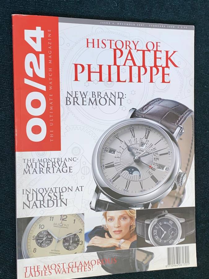 00/24 WATCH MAGAZINE HISTORY OF PATEK PHILIPPE
