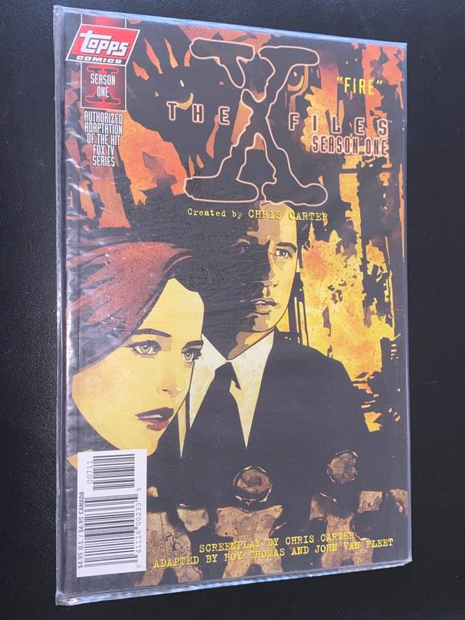 TOPPS COMICS THE X FILES SEASON ONE `FIRE`