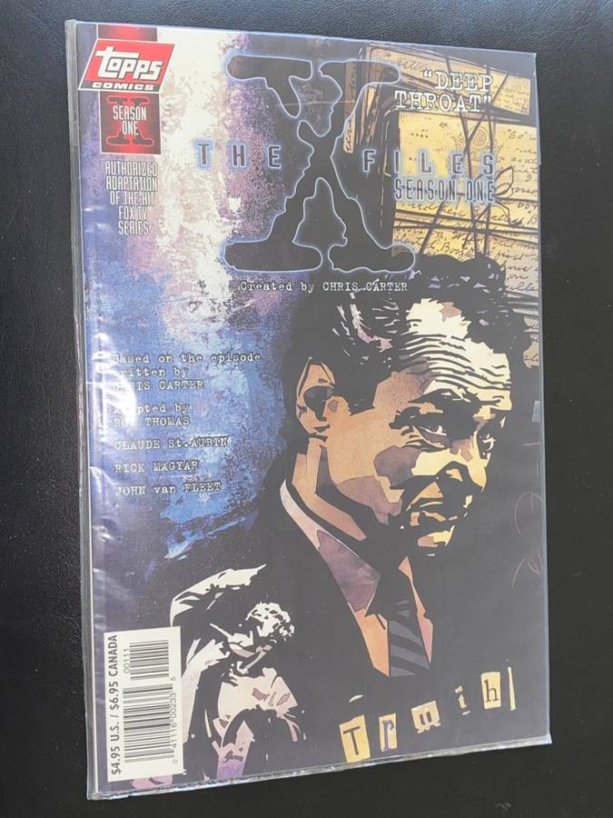 TOPPS COMICS THE X FILES SEASON ONE `DEEP THROAT`