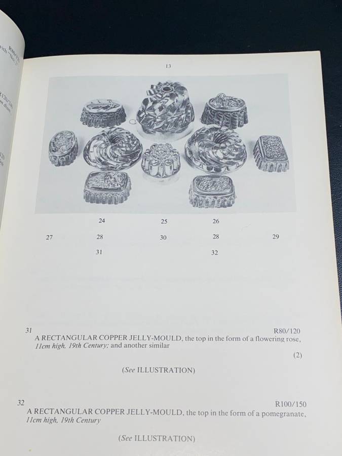 SOTHEBY`S THE CONTENTS OF KRONENDALCAPE TOWN