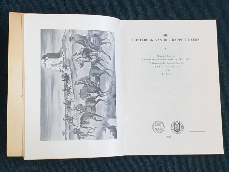 DIE ROETEBOEK VAN DIE RAPPORTRYERS 1949