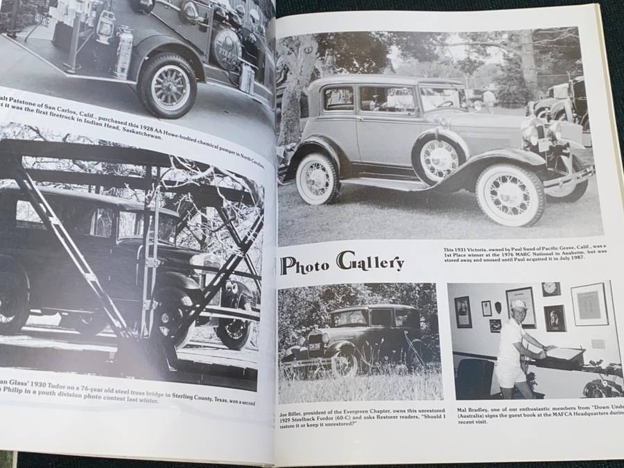 THE RESTORER THE MAGAZINE FOR THE MODEL A FORD ENTHUSIASTS VOL 33 ISSUE 4 1988