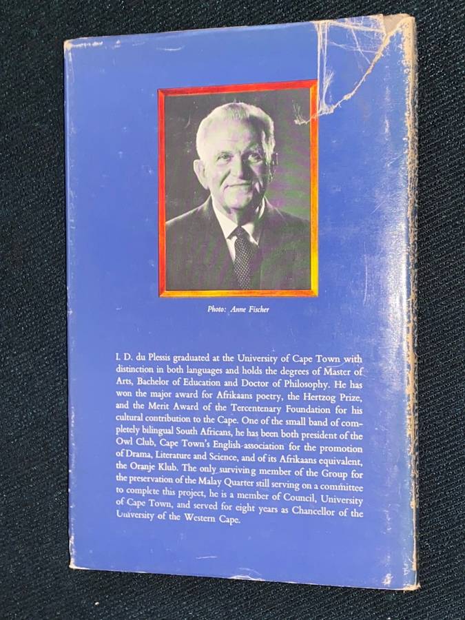 NEW QUATRAINS OF OMAR KHAYYAM AND OTHER POEMS BY I.D. DU PLESSIS SIGNED
