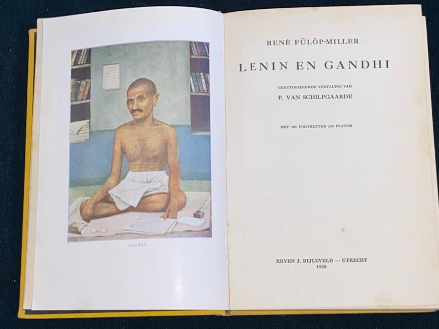 LENIN EN GANDHI - RENE FULOP-MILLER 1928