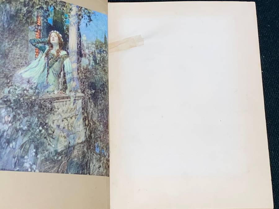 SHAKESPEARE`S TRAGEDY OF ROMEO AND JULIET WITH ILLUSTRATIONS OF W. HATHERELL EX-LIB