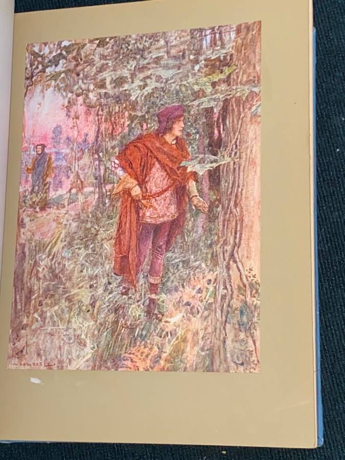 SHAKESPEARE`S TRAGEDY OF ROMEO AND JULIET WITH ILLUSTRATIONS OF W. HATHERELL EX-LIB
