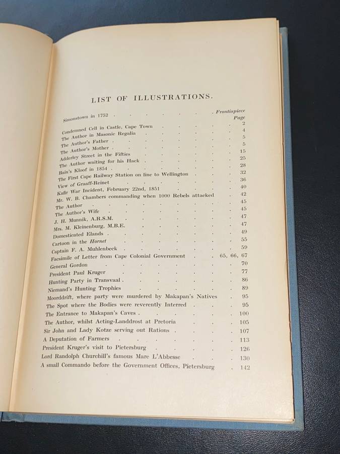MEMOIRS OF SENATOR THE HON. G.G. MUNIK COVERING EIGHTY YEARS OF THRILLING SA HISTORY, POLITICS, WAR