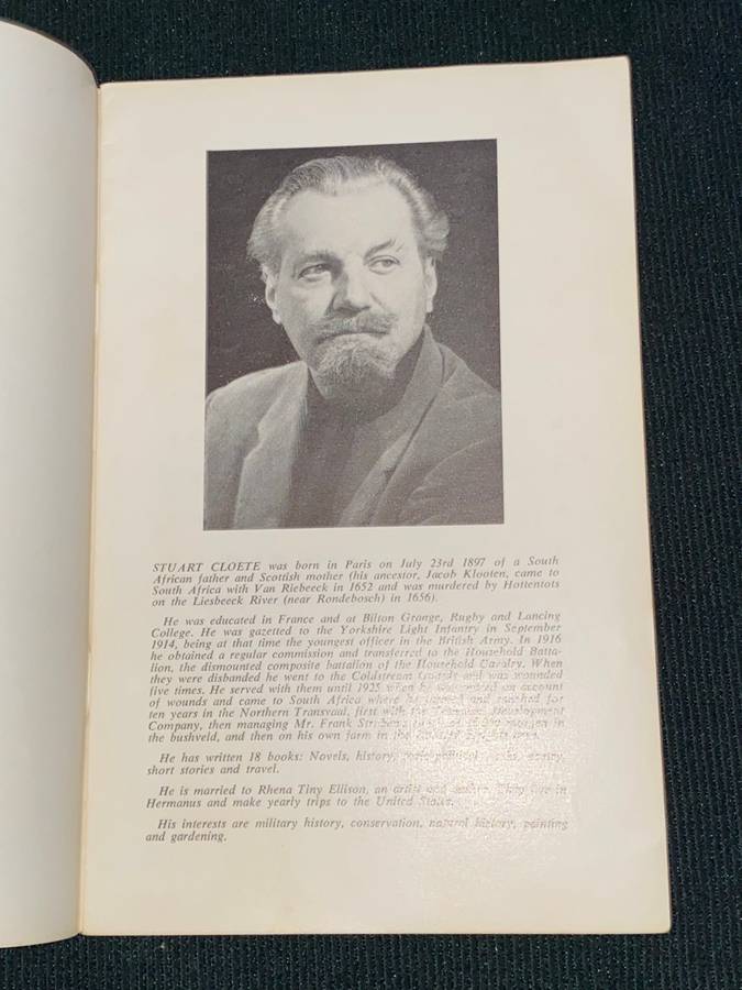 TALKING POINTS A SERIES OF 11 RADIO TALKS BY STUART CLOETE 1964 BOOKLET