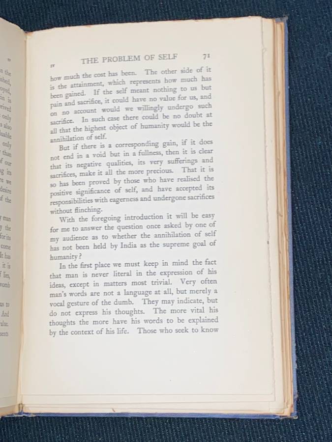 SADHANA THE REALISATION BY RABINDRANATH TAGORE 1921