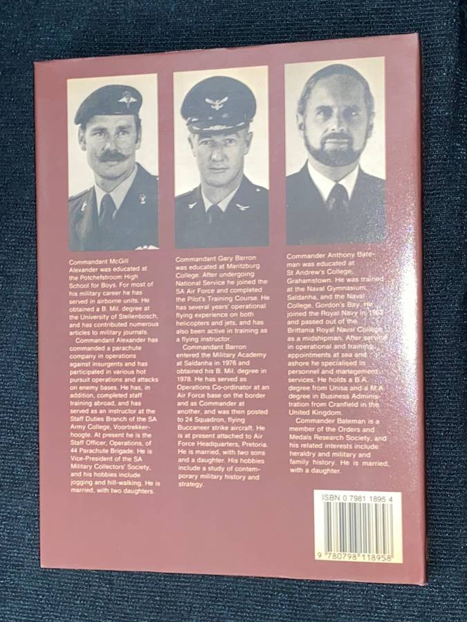 SOUTH AFRICAN ORDERS, DECORATIONS AND MEDALS