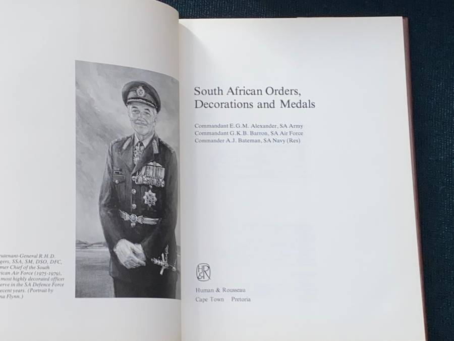 SOUTH AFRICAN ORDERS, DECORATIONS AND MEDALS