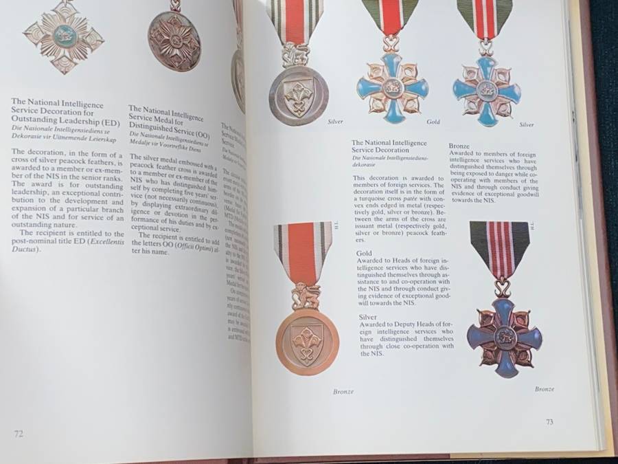 SOUTH AFRICAN ORDERS, DECORATIONS AND MEDALS
