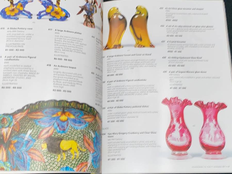 STEPHAN WELZ AUCTION CATALOGUE NOVEMBER 2011 JOHANNESBURG
