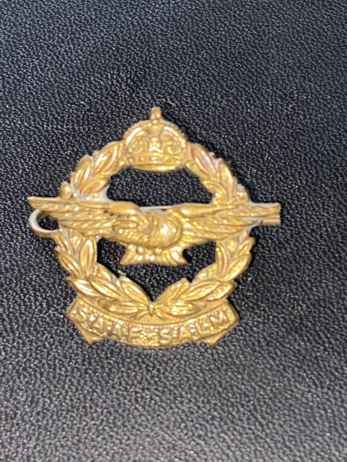 BRASS SAAF CAP BADGE