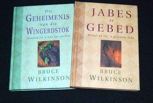 BRUCE WILKINSON X 2 AFRIKAANS LANGUAGE