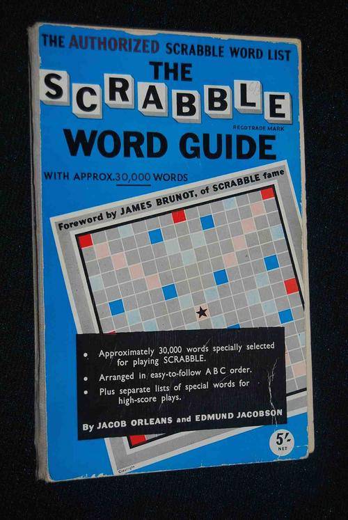 VINTAGE SCRABBLE WORD GUIDE