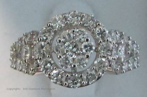 **ONCE-OFF DEAL [R51674]** ROUND CUT [1.650ct] DIAMOND RING [WHITE GOLD] - BUY SAFE