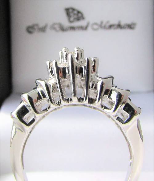 **BREATHTAKING [R63385]** HIGH QUALITY [1.150ct] DIAMOND RING [7.456g] WHITE GOLD - BUY SAFE