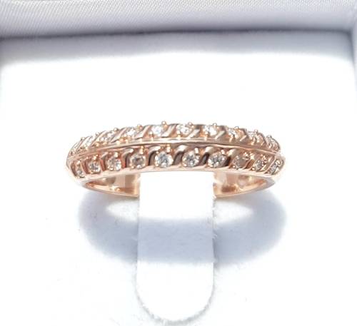 **STUNNING | R27419** DESIGNER PIECE | 0.300ct | DIAMOND BAND | ROSE GOLD - BUY SAFE