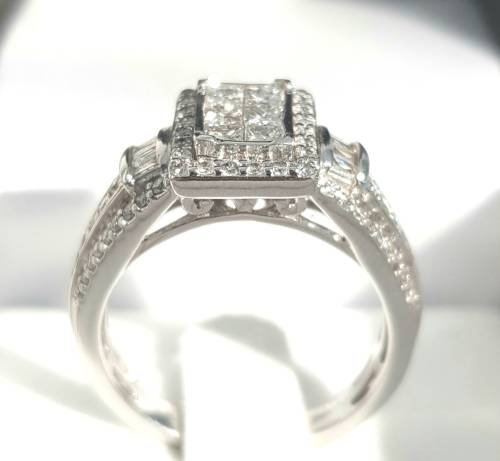 *GREAT CLARITY | R60961* COLOURLESS DIAMONDS |1.00ct| DESIGNER DIAMOND RING | WHITE GOLD -BUY SAFE