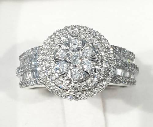 *GREAT CLARITY | R60961* COLOURLESS DIAMONDS |1.00ct| DESIGNER DIAMOND RING | WHITE GOLD -BUY SAFE