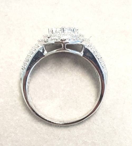 *GREAT CLARITY | R60961* COLOURLESS DIAMONDS |1.00ct| DESIGNER DIAMOND RING | WHITE GOLD -BUY SAFE