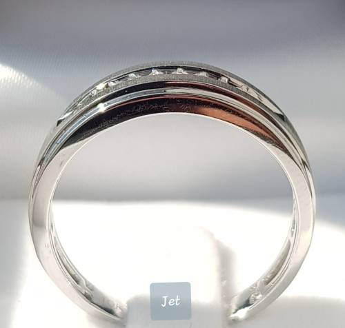 **EXCLUSIVE DEAL | R20257** GENTS DIAMOND RING | 0.150ct | ROUND CUT | WHITE GOLD -  BUY SAFE