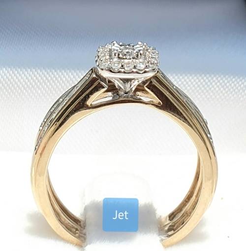 **SUPER OFFER | R27852** BRIDAL TWINSET | 0.250ct | DIAMOND RINGS | YELLOW GOLD - BUY SAFE