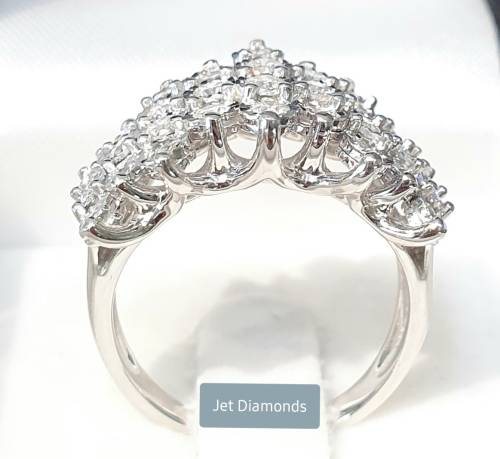 **MASSIVE DEAL | R88327** DESIGNER PIECE | 1.318ct | DIAMOND RING | WHITE GOLD - BUY SAFE