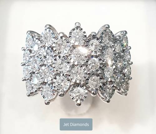 **MASSIVE DEAL | R88327** DESIGNER PIECE | 1.318ct | DIAMOND RING | WHITE GOLD - BUY SAFE