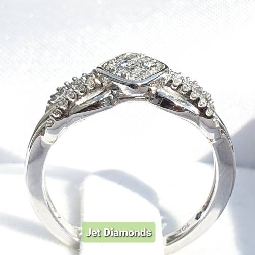 **CHERISHED COLLECTION | R29639** DESIGNER | 0.300ct | DIAMOND RING | WHITE GOLD - BUY SAFE